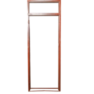 Left 4.5" 115mm Fanlight Door Frame