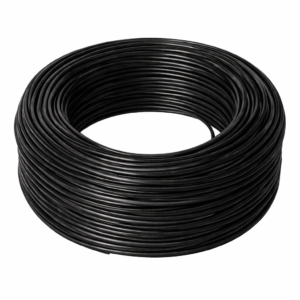 House Wire Cable IMPORT 2.5mmx100m BLACK roll