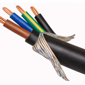STEEL WIRE ARMOUR CABLE 4 CORE 50mm² Per M