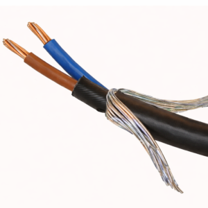 STEEL WIRE ARMOUR CABLE 2 CORE 1.5mm² Per M