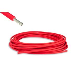 DC SOLAR CABLE SINGLE CORE 10.0mm² RED PER M